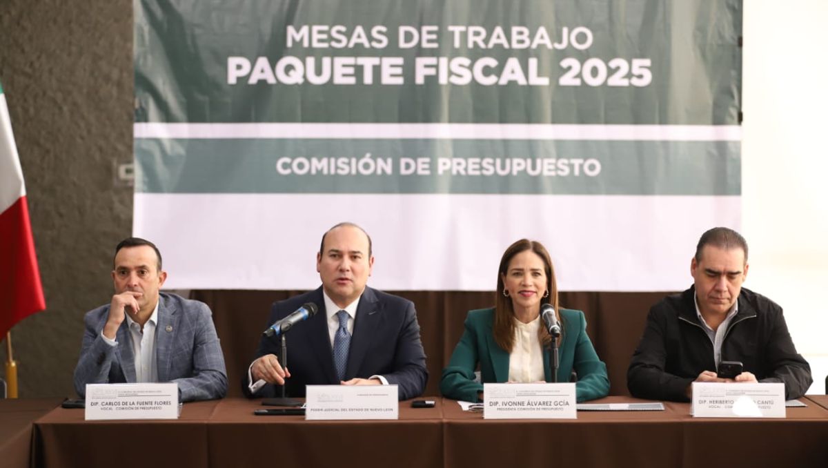 Mesas de Trabajo por Paquete Fiscal 2025 por la Comisión de Presupuesto. Luis Guerra