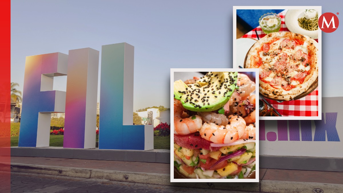 Opciones para comer cerca de la FIL; ¿qué restaurantes hay por la Expo Guadalajara? (Fotos: FIL/Paula Vázquez e Instagram | Diseño: Milenio)