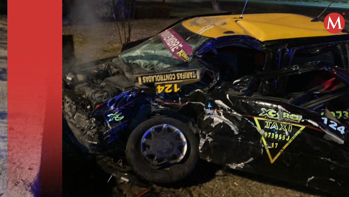 Policías que chocaron a taxista en Puebla no iban a emergencia: FGE | Especial