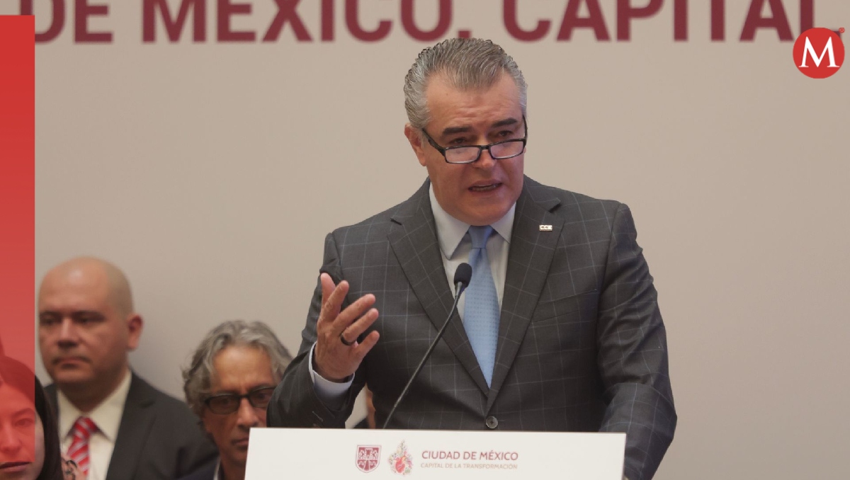 El presidente del consejo coordinador empresarial, Francisco Alberto Cervantes Díaz. | Cuartoscuro