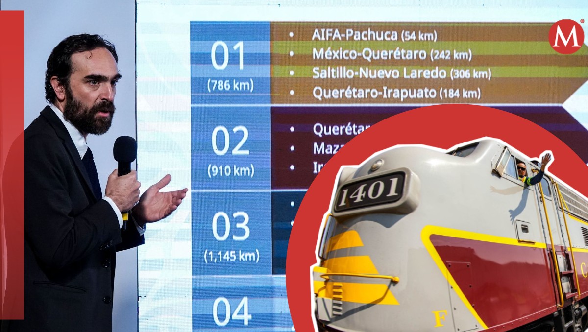 Los proyectos ferroviarios comenzaron a trabajarse desde la administración pasada. | Cuartoscuro/Especial