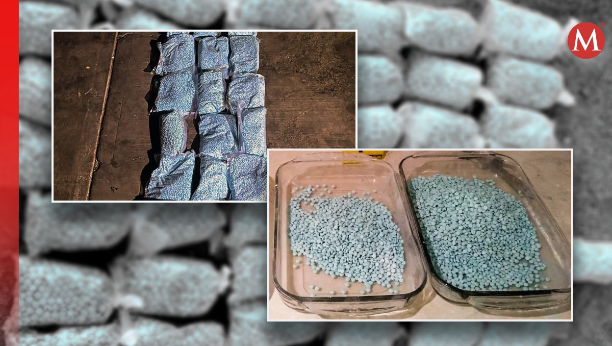 Las autoridades aseguraron 50 mil pastillas de fentanilo. (Imagen ilustrativa, Diseño Milenio)