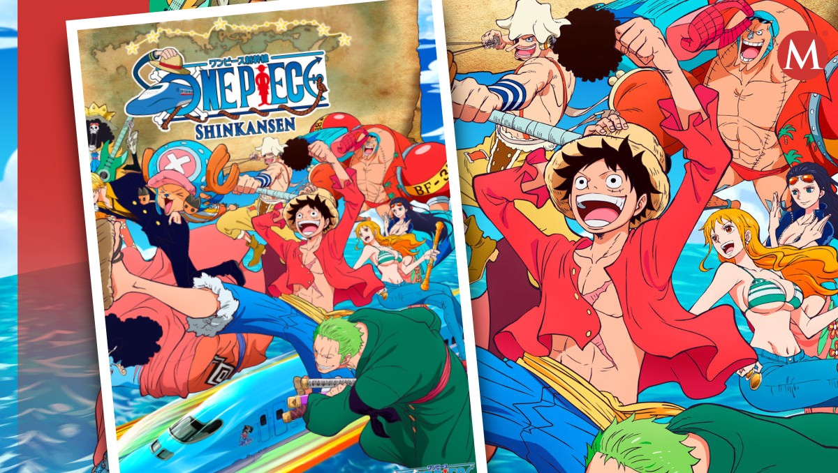 Un tren bala temático de 'One Piece' circulará por el oeste de Japón. |  EFE