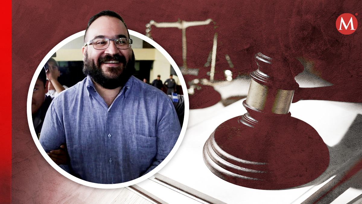 Audiencia en Veracruz concluye con absolución exprés de Javier Duarte | Diseño: Óscar Ávila