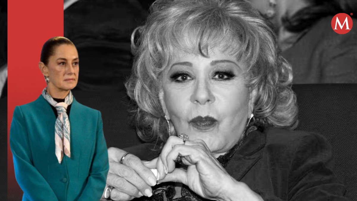 Claudia Sheinbaum rinde homenaje a Silvia Pinal.