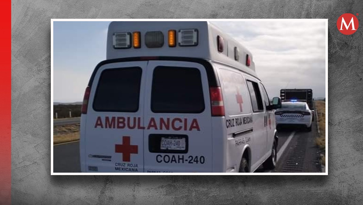 Elementos de Cruz Roja y Guardia Nacional atendieron el accidente (Especial)