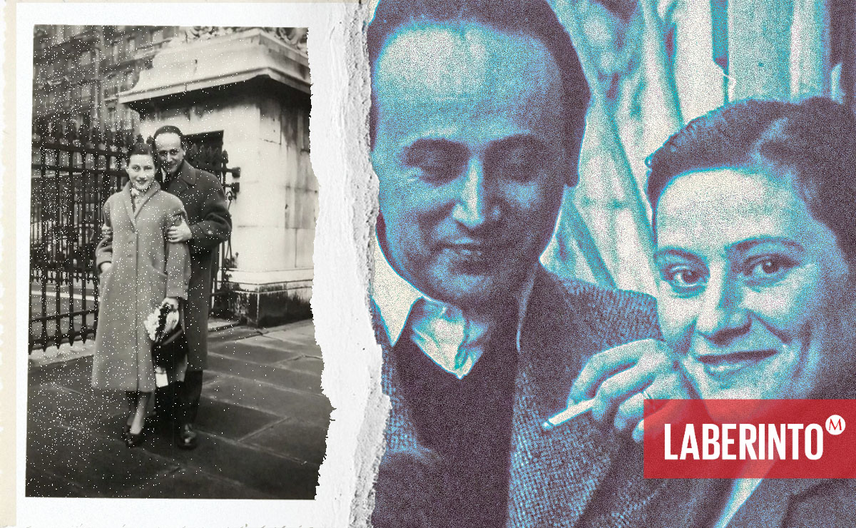 Imágenes del poeta Paul Celan con su esposa Gisèle Celan Lestrange. (Laberinto)