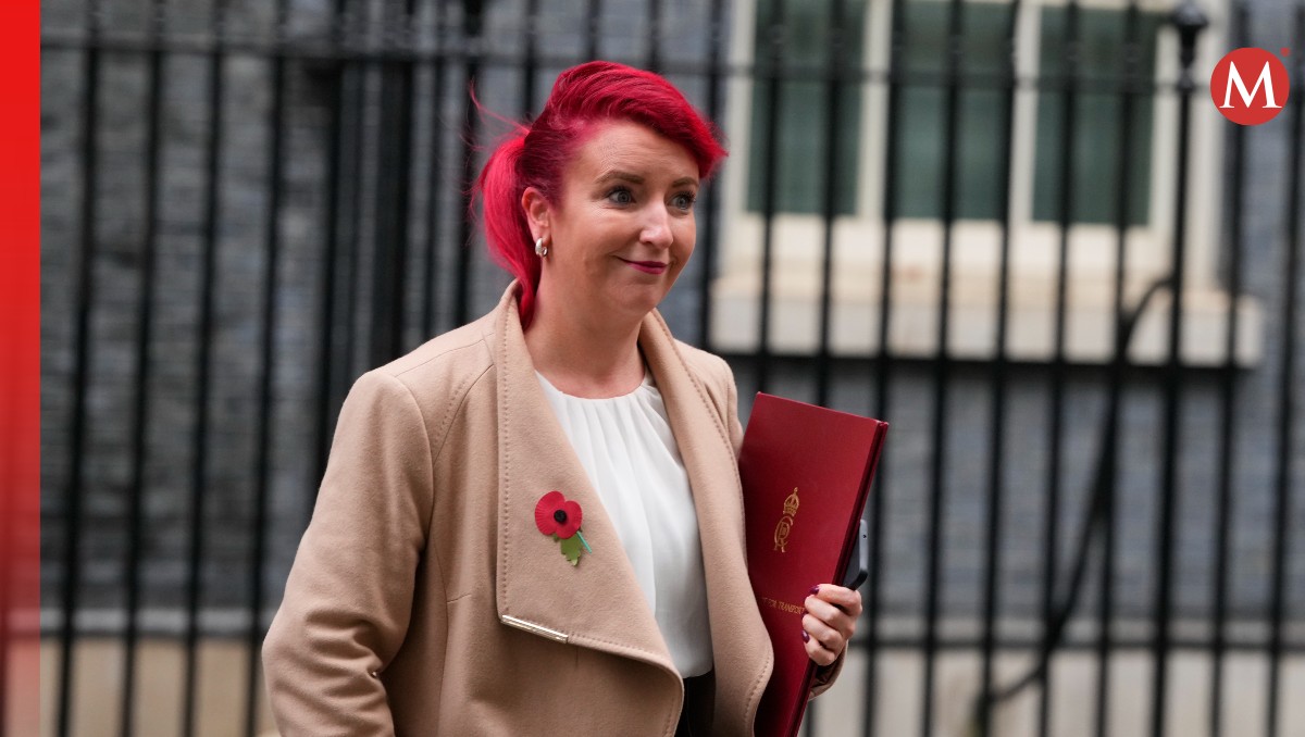 Louise Haigh, ministra de Transporte británica | AP
