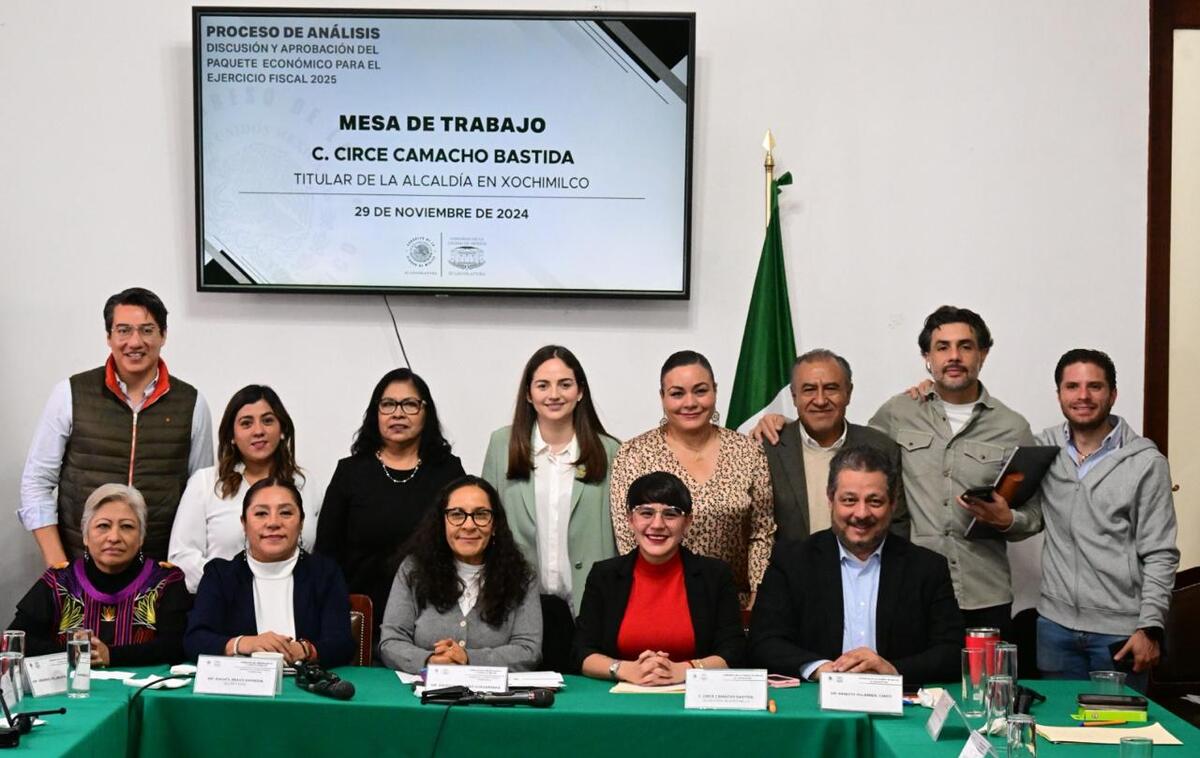 Mesa de trabajo con la Comisión de Presupuesto y Cuenta Pública del Congreso CdMx. | Especial