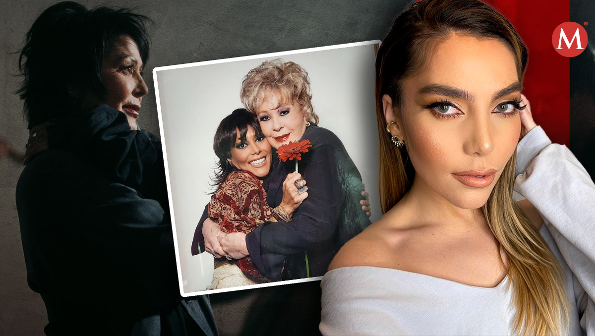 Tras muerte de Silvia Pinal, Alejandra Guzmán y Frida se reconcilian. | Diseño Milenio, archivo