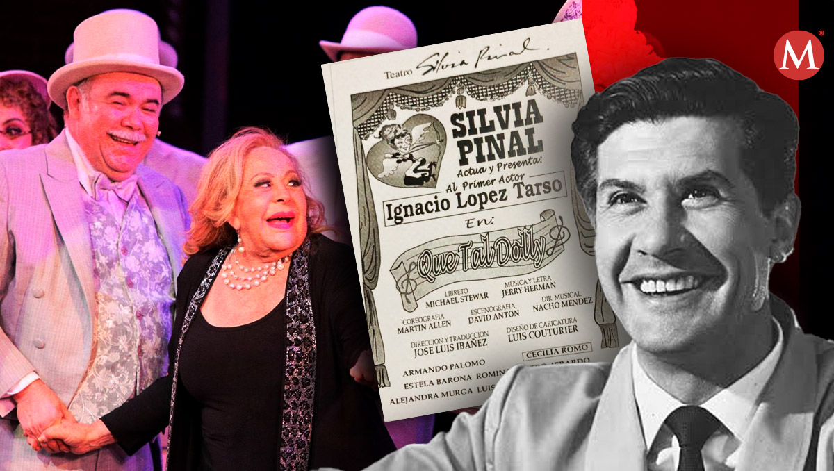 Veinticinco años después de protaginizar '¡Qué ta, Dolly!', Silvia Pinal develó la placa del montaje de Daniela Romo. (Sam Martínez)