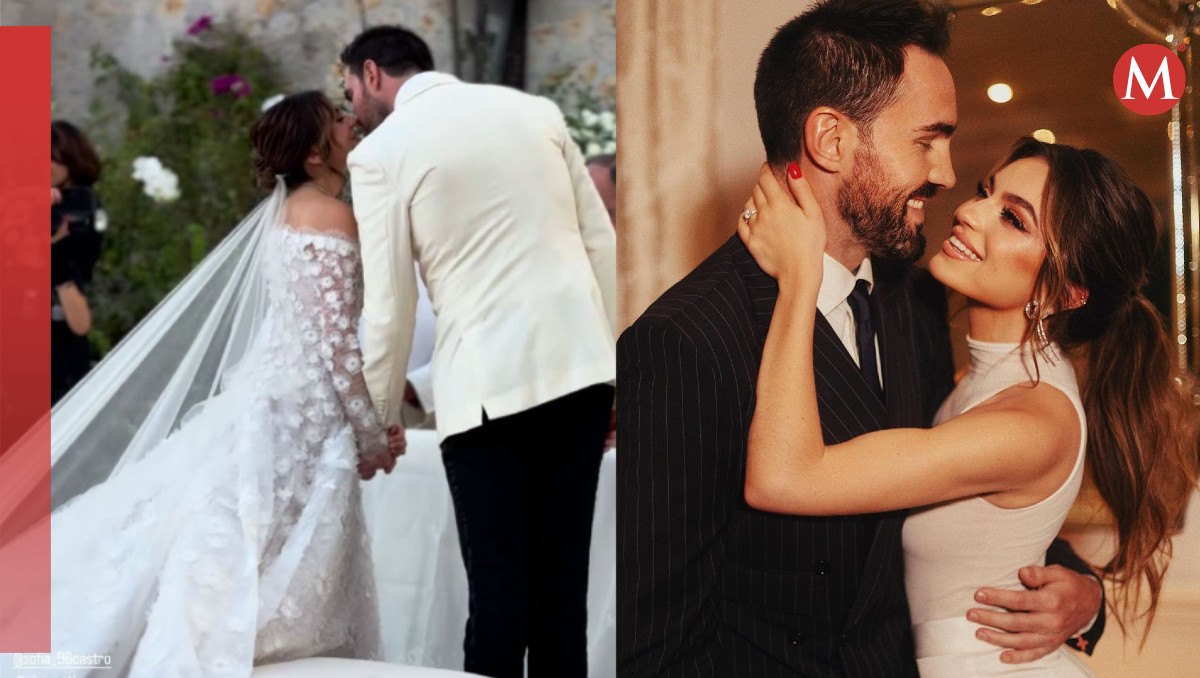 Boda de Sofía Castro y Pablo Bernot, difunden videos del evento | Especial