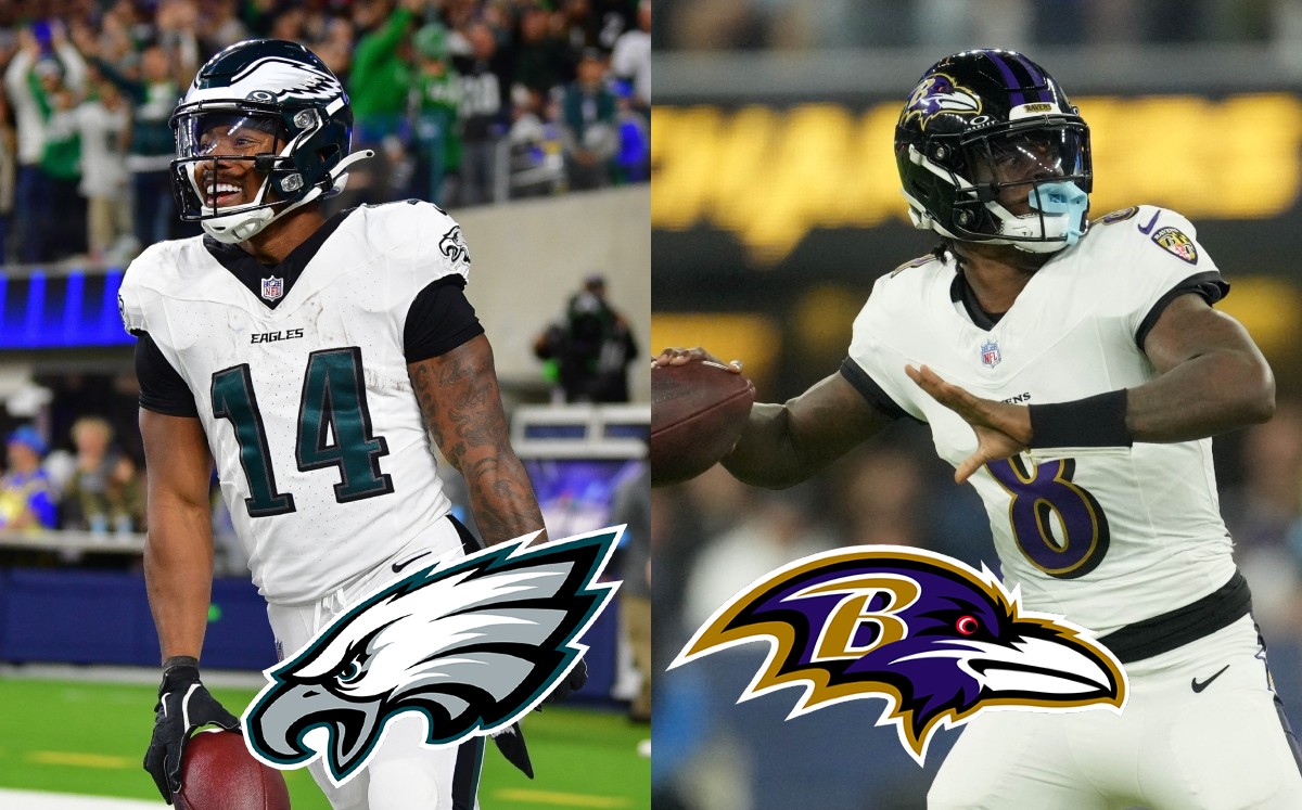 ¿A qué hora juega Eagles vs Ravens? Partido HOY NFL 2024 (Reuters)