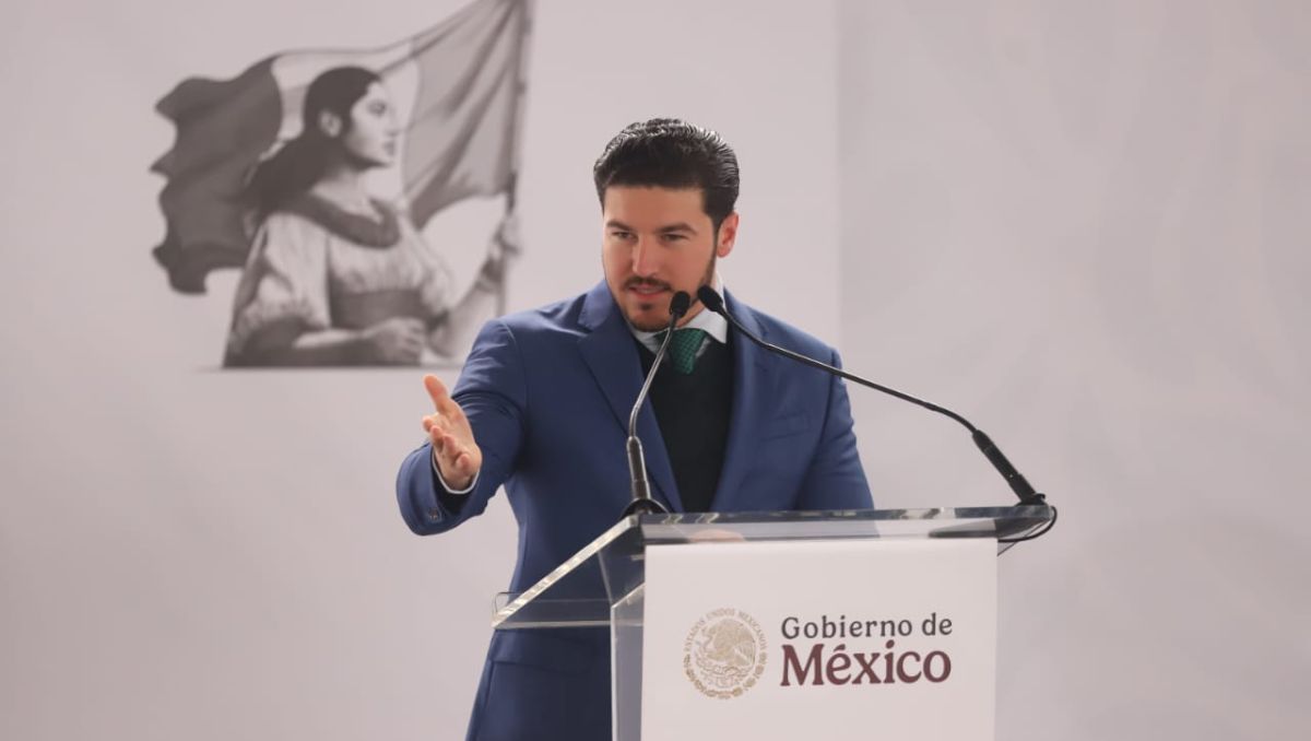 Samuel García Sepúlveda, gobernador de Nuevo León. Luis Guerra