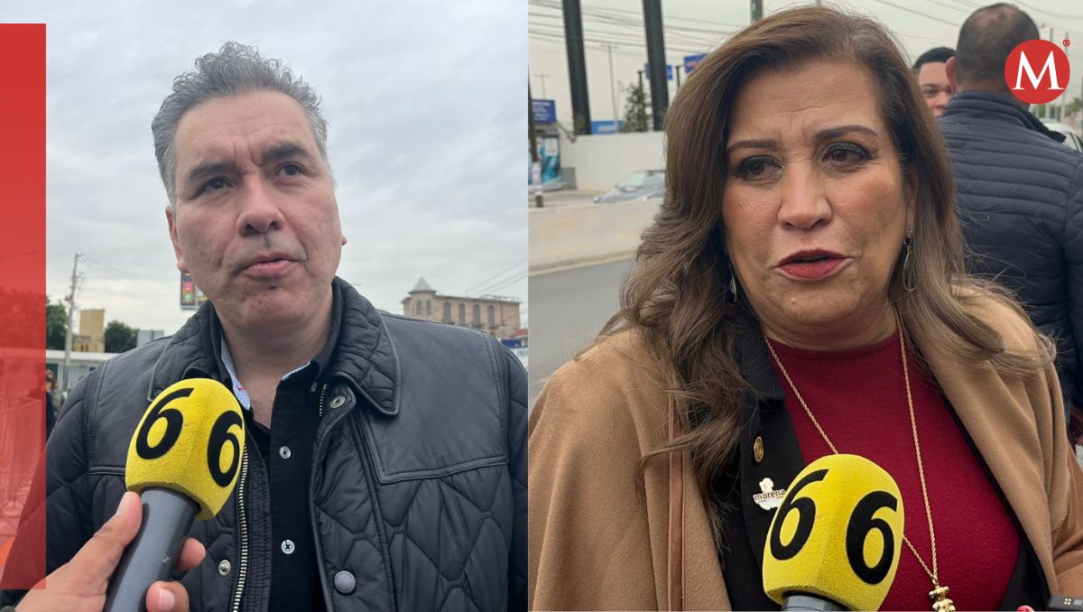Waldo Fernández y Judith Díaz, senadores por Nuevo León. Pedro Delgado