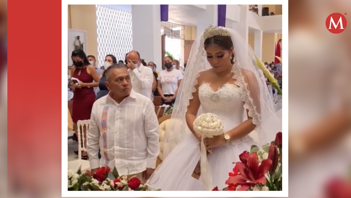 Boda se vuelve viral por el rostro de la novia. | ESPECIAL