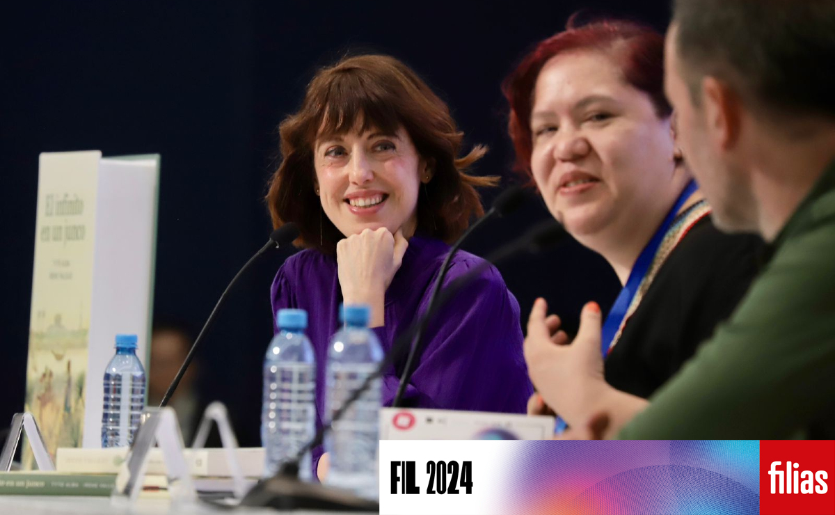 Irene Vallejo, Raquel Castro y Tyto Alba. (Foto: Ariel Ojeda)