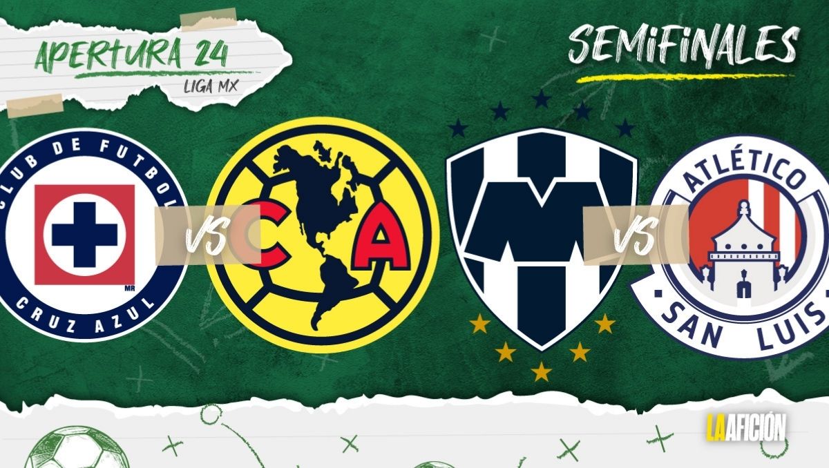 Así quedan los partidos de semifinales del Apertura 2024 de la Liga MX (La Afición)