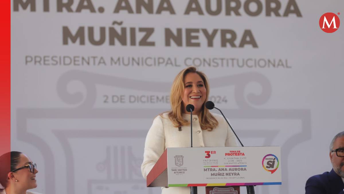 Ana Muñiz gobernará San Mateo Atenco por el periodo 2025-2027. Foto: (Iván Carmona)