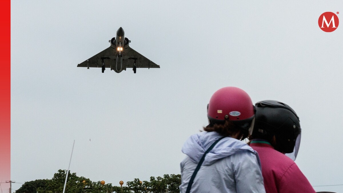 Avión de combate Mirage 2000 de la Fuerza Aérea de Taiwán | AFP