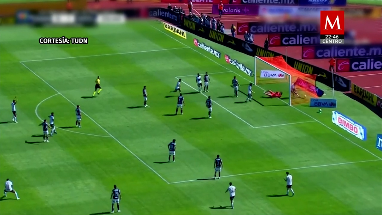 Monterrey brilla y goleó a Pumas en CU para asegurar su pase a semifinales