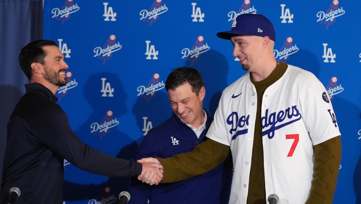 Blake Snell señala la decisión de llegar a los Dodgers como algo fácil (AP)