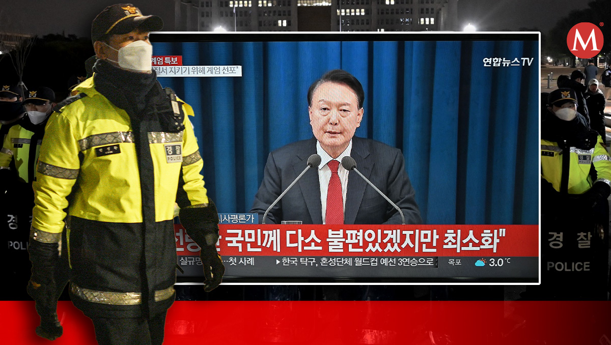 Corea del Sur no decretaba ley marcial desde 1979. | Especial