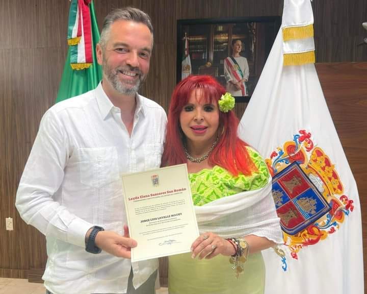 Designan a Jorge Luis Lavalle como secretario de Desarrollo Económico en Campeche | Foto: X. @LaydaSansores