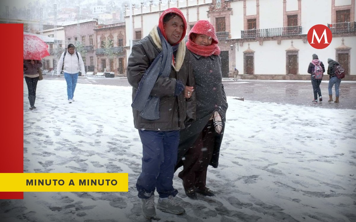 El frente frío 12 ocasionará bajas temperaturas en el país este miércoles. | Especial