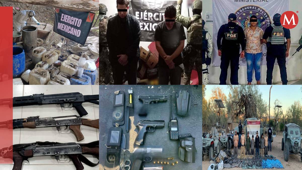 El Gabinete de Seguridad del Gobierno de México presentó el informe de las acciones realizadas el 2 de diciembre (Especial)