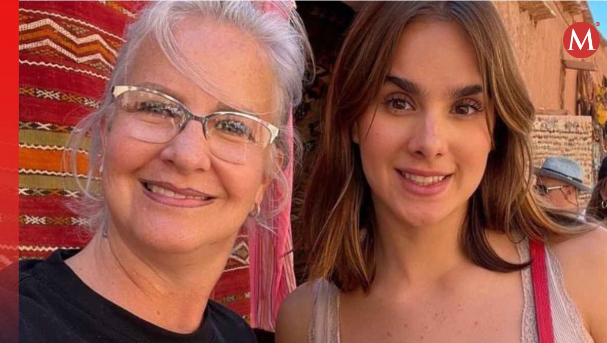 Gala Montes y su mamá, Crista.