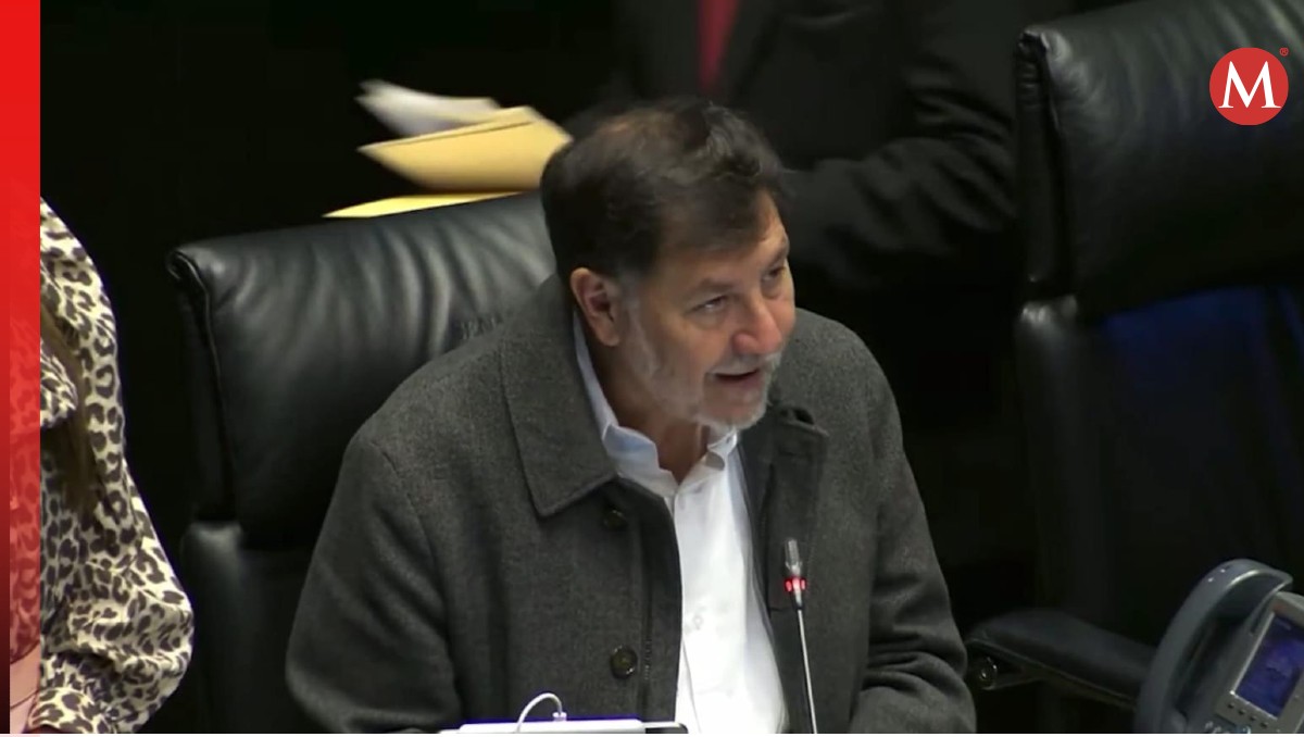 Gerardo Fernández Noroña, presidente del Senado | Foto: captura