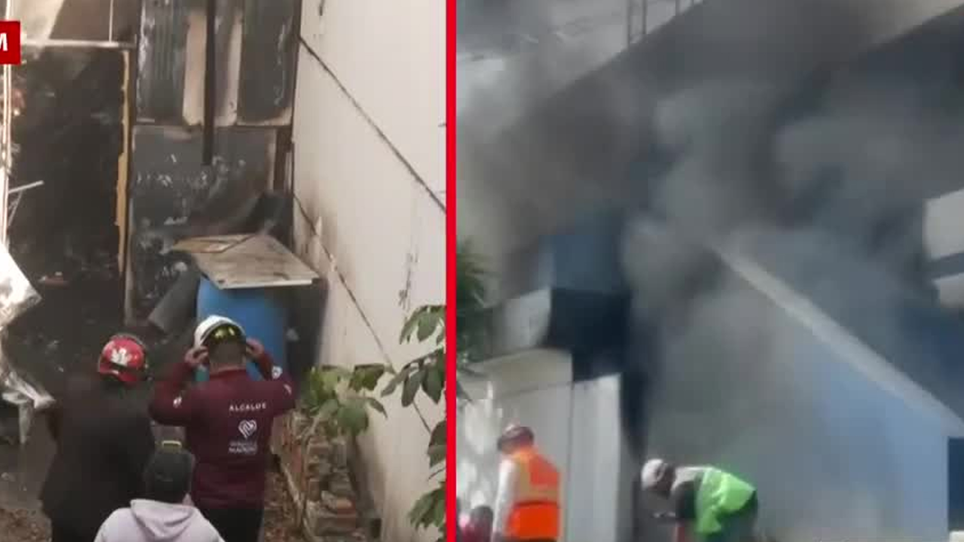 Se incendia Fiscalía Capitalina no. 4 en la Gustavo A. Madero; se quema la zona de archivo