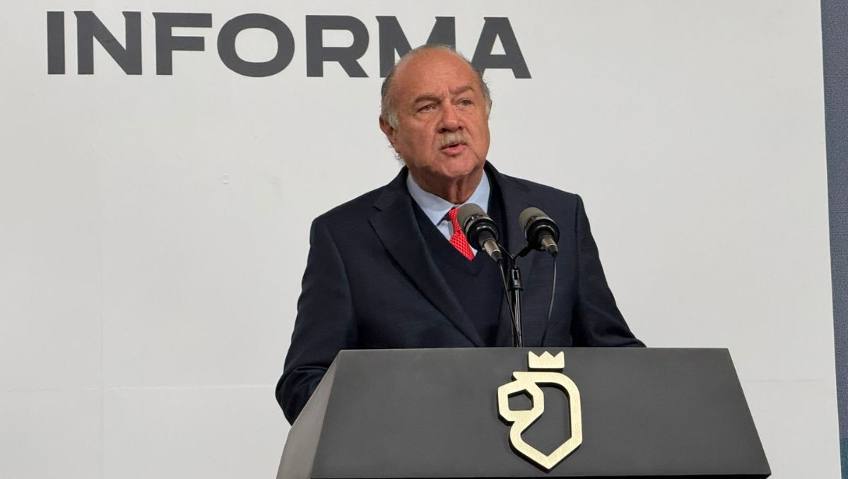 Javier Navarro Velasco, secretario general de Nuevo León. Víctor González