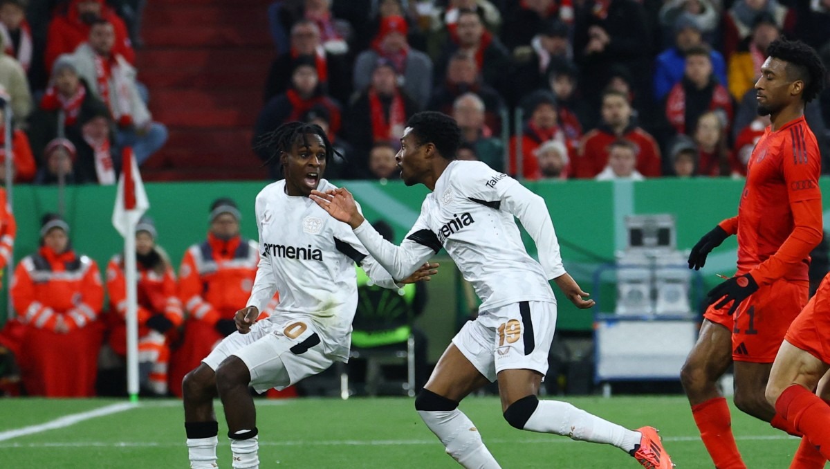 Leverkusen eliminó al Bayern Múnich de la Copa de Alemania (Reuters)