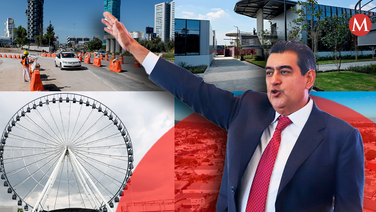 ¿Cuáles son las últimas obras que inaugurará Sergio Salomón Céspedes? | Agencia Es Imagen / Diseño: Sam Martínez