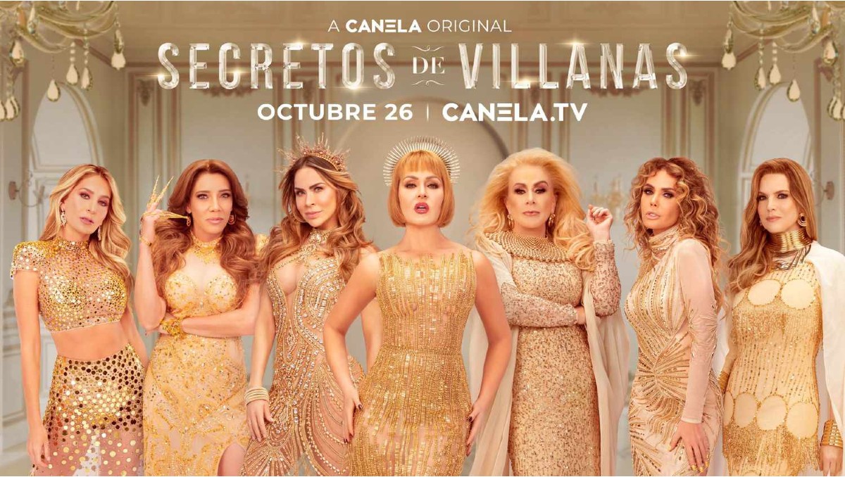 Póster oficial de 'Secretos de Villanas' | Especial