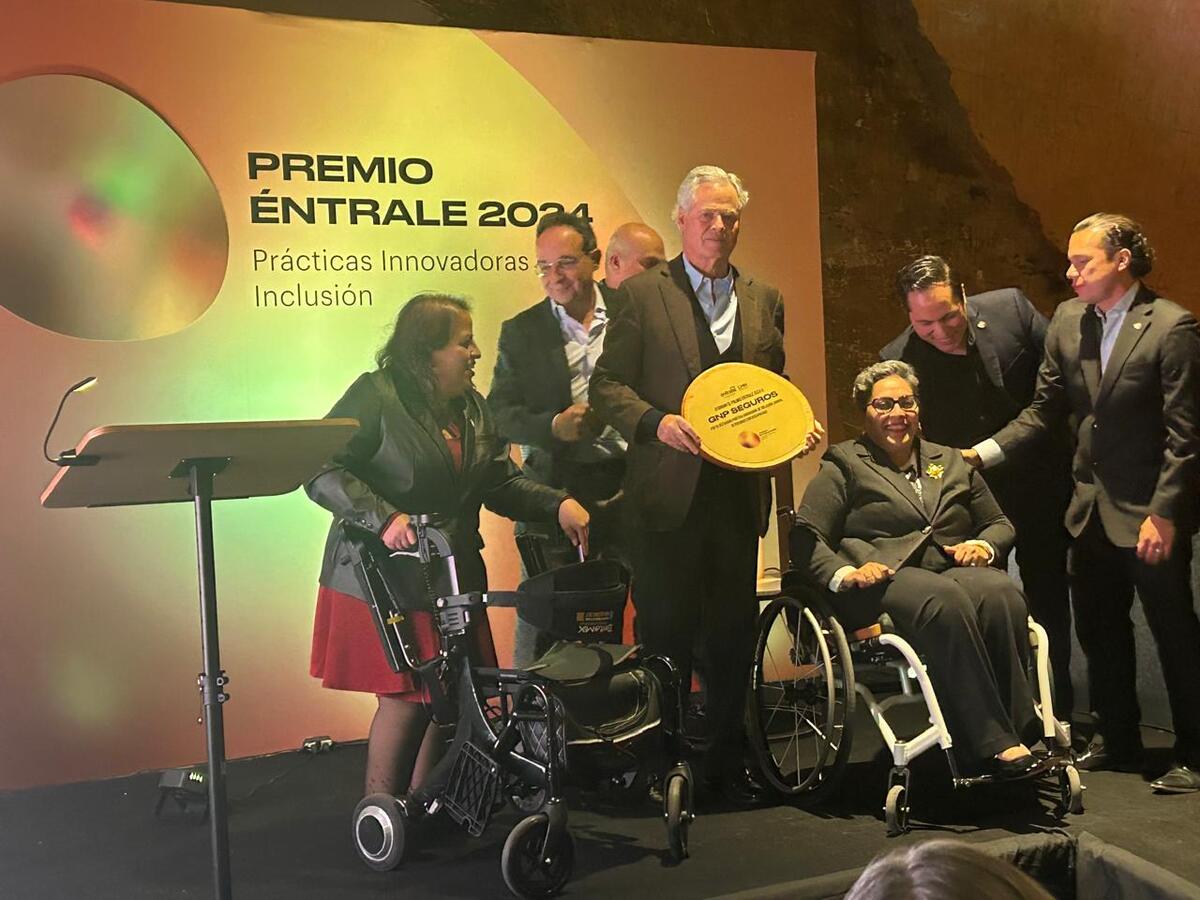 Premio 'Éntrale' 2024 por inclusión de personas con discapacidad, GNP Seguros. | Especial