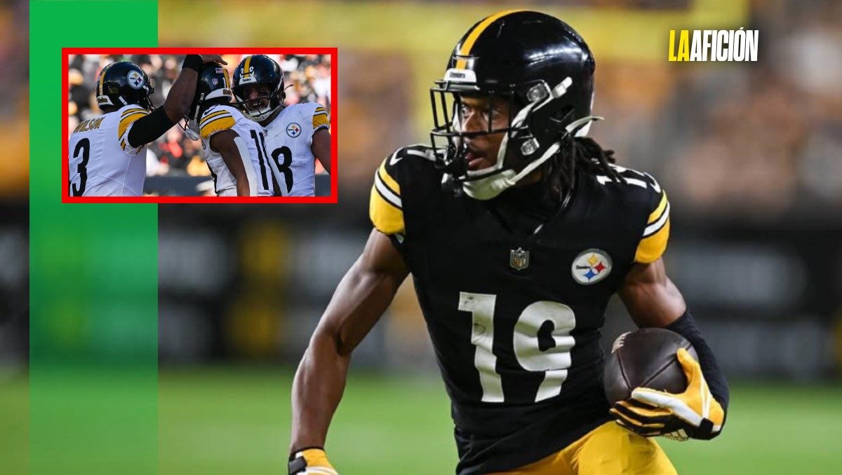 Calvin Austin y su insólita foto de joven que lo conecta con Russell Wilson (Instagram @calvinaustiniii)