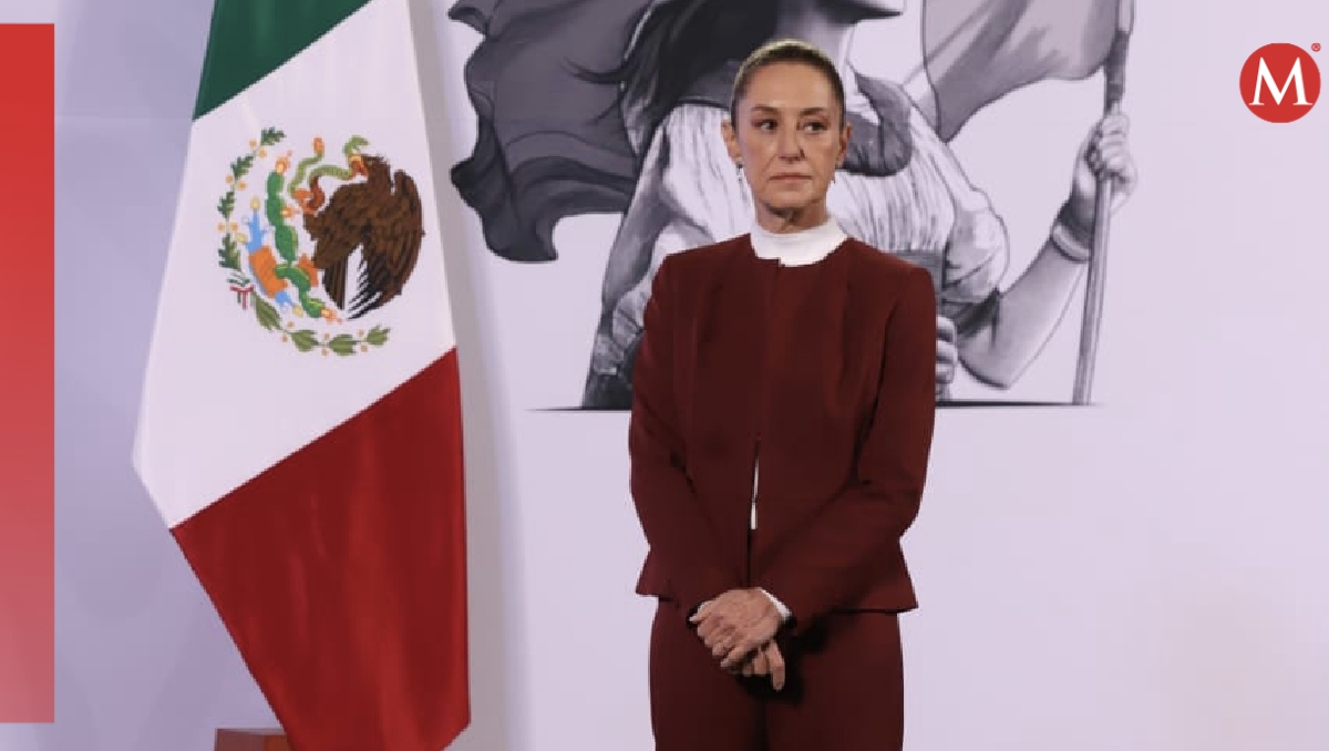 Conferencia de prensa mañanera en Palacio Nacional el 4 de diciembre. | Jesús Quintanar