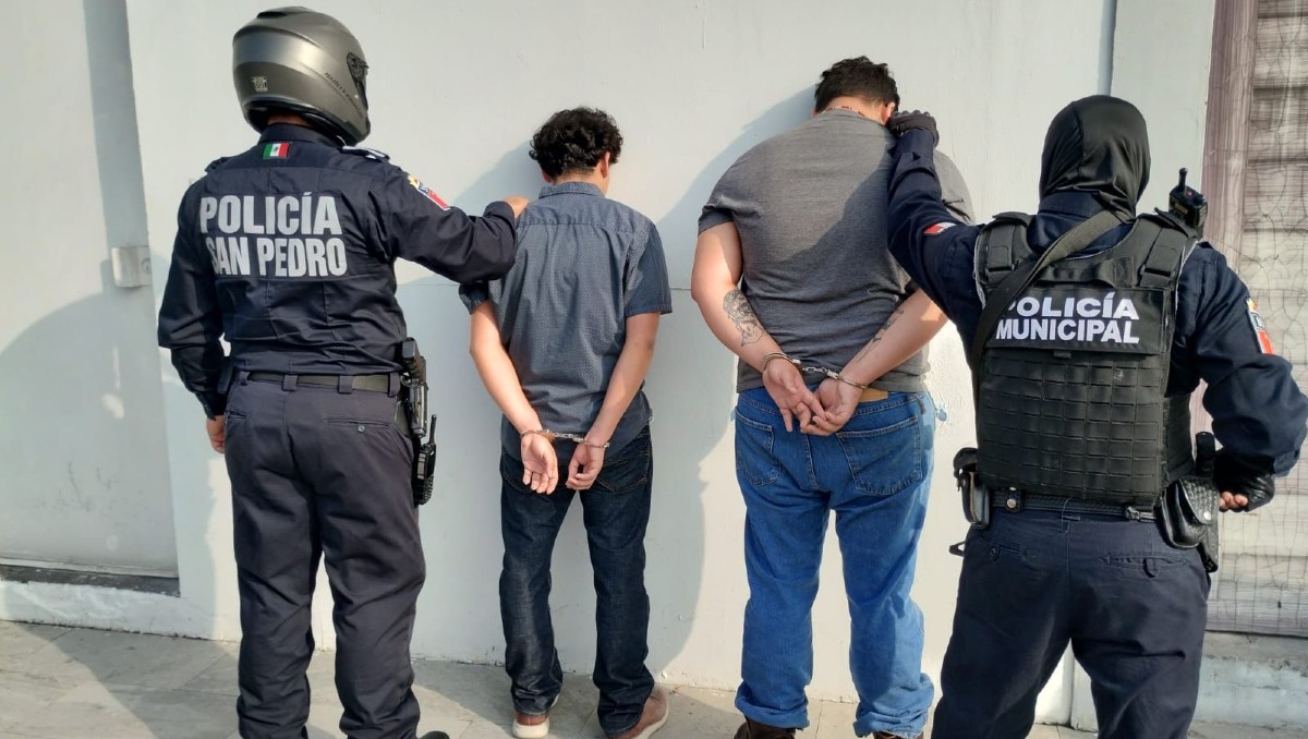 A los detenidos les encontraron varia herramienta Foto: Especial