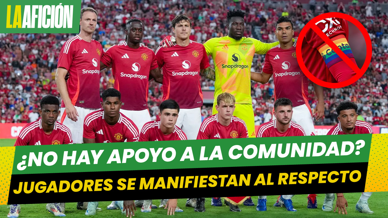 Los jugadores del Manchester United se niegan a vestir una chaqueta en apoyo a la comunidad LGBT