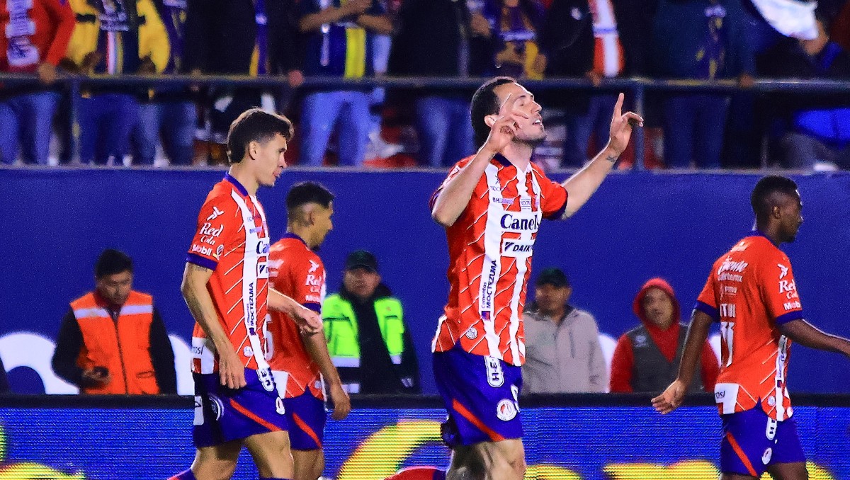 San Luis saca ventaja en semifinal de ida frente Rayados (Imago7)