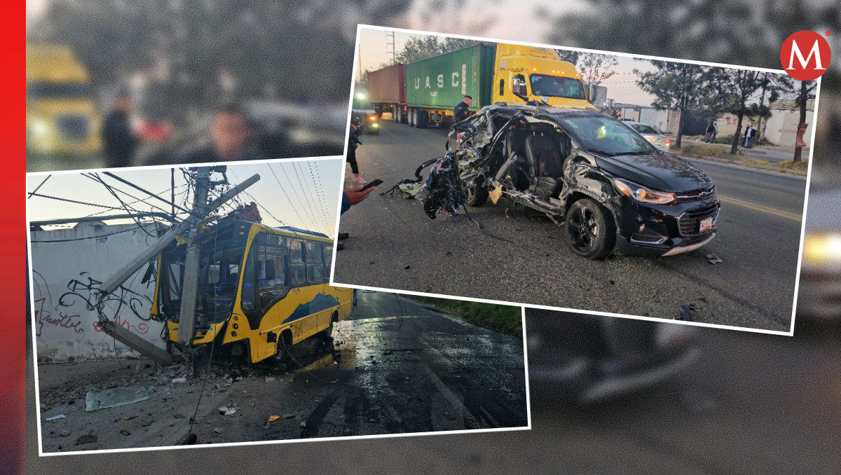 Transporte público provoca grave accidente en la federal Puebla-Tlaxcala | Daniel Hernández