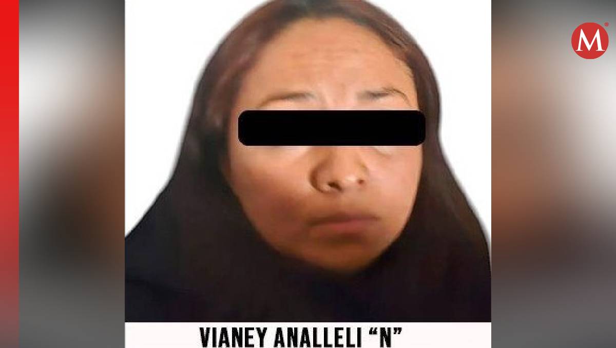 Vianey Analleli 'N' permanecerá en prisión en el proceso de su vinculación a proceso. Foto: (Especial)