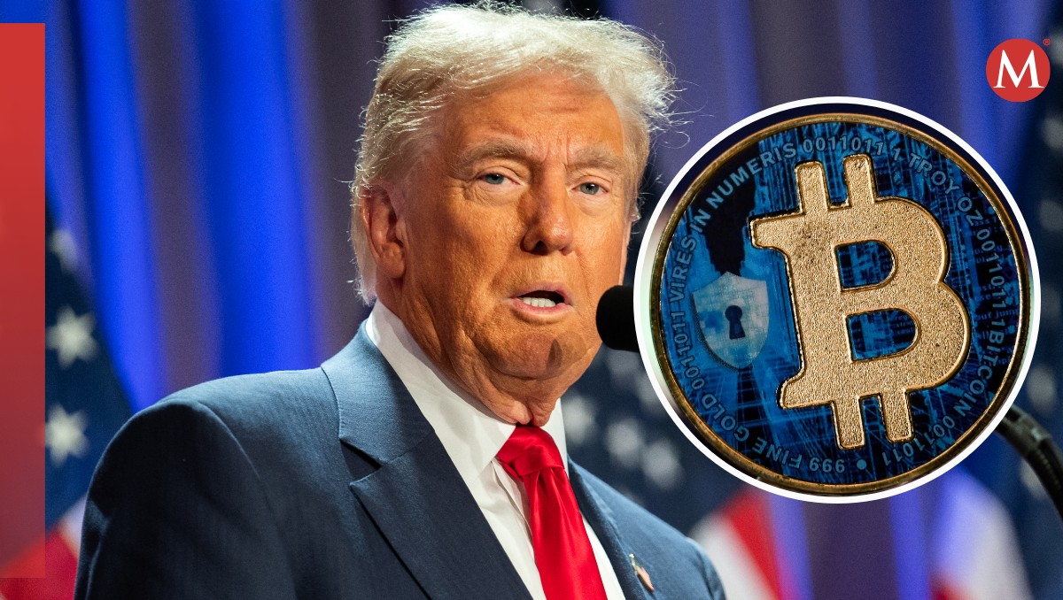 La campaña de Trump estuvo financiada por empresas de criptomonedas. | AFP