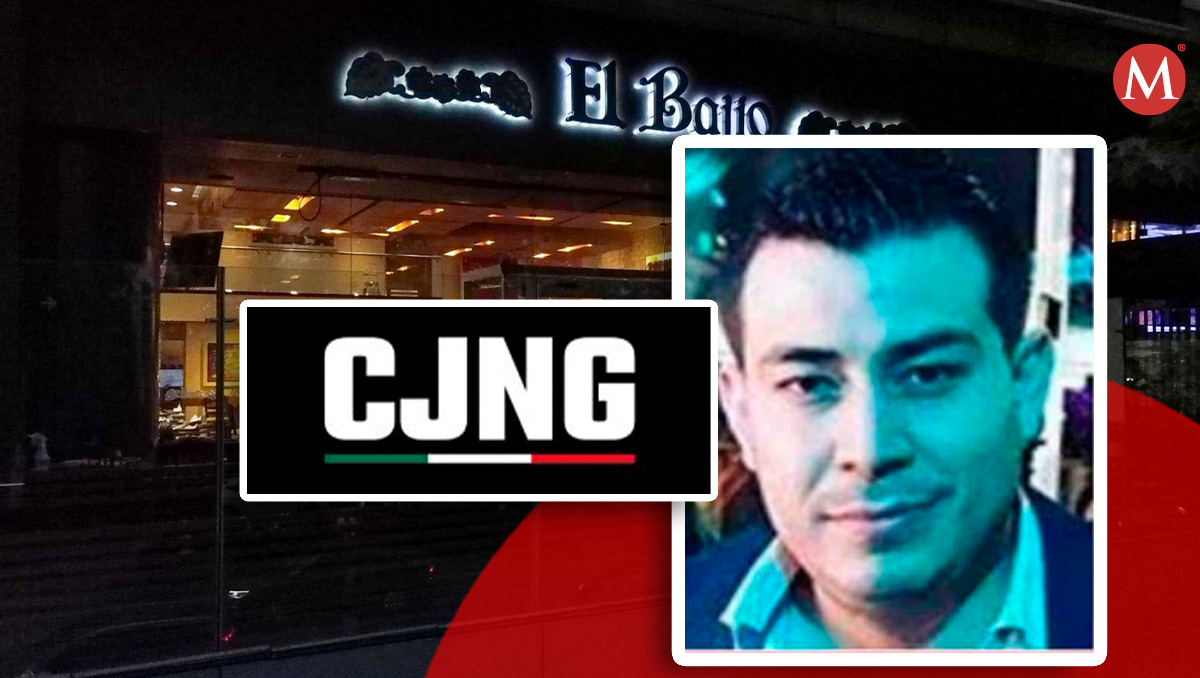 El hombre asesinado en el restaurante El Bajío de Polanco estaría ligado al CJNG, según confirmaron las autoridades (Diseño: Milenio)