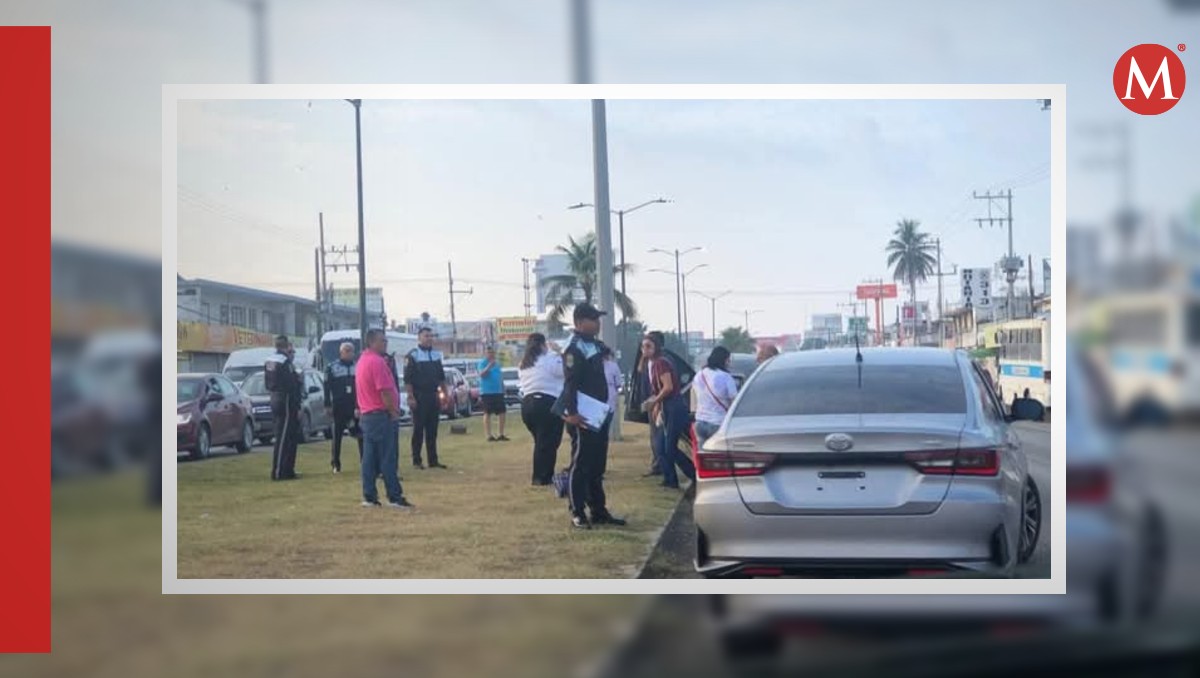 El joven intentaba cruzar para ir a la escuela. (Jesús Alberto García)