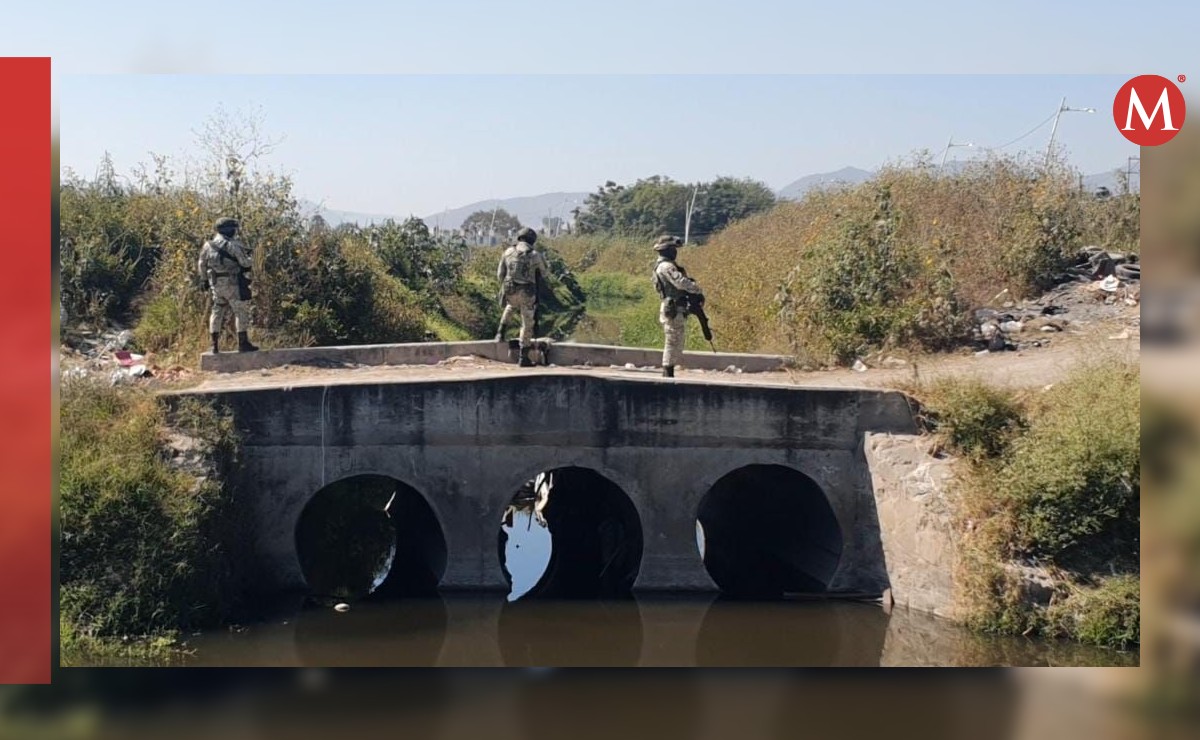 Localizan restos humanos a un costado de un canal en Tlajomulco