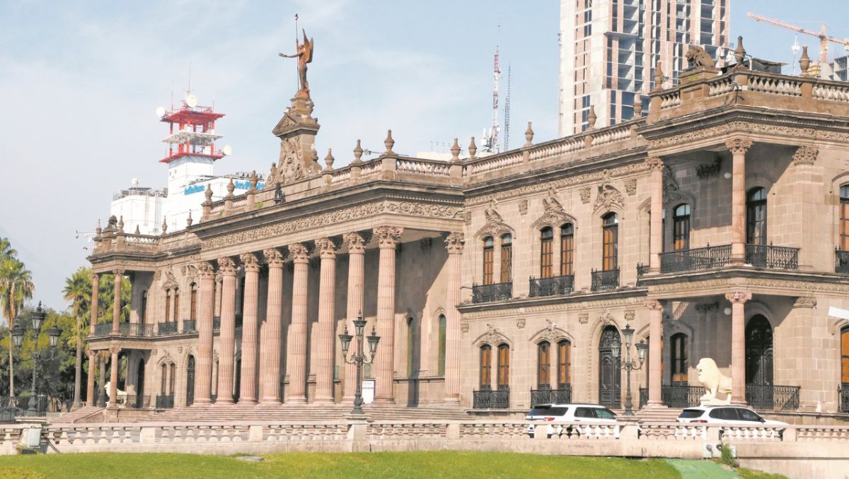 Palacio de Gobierno de Nuevo León. Foto: Leonel Rocha